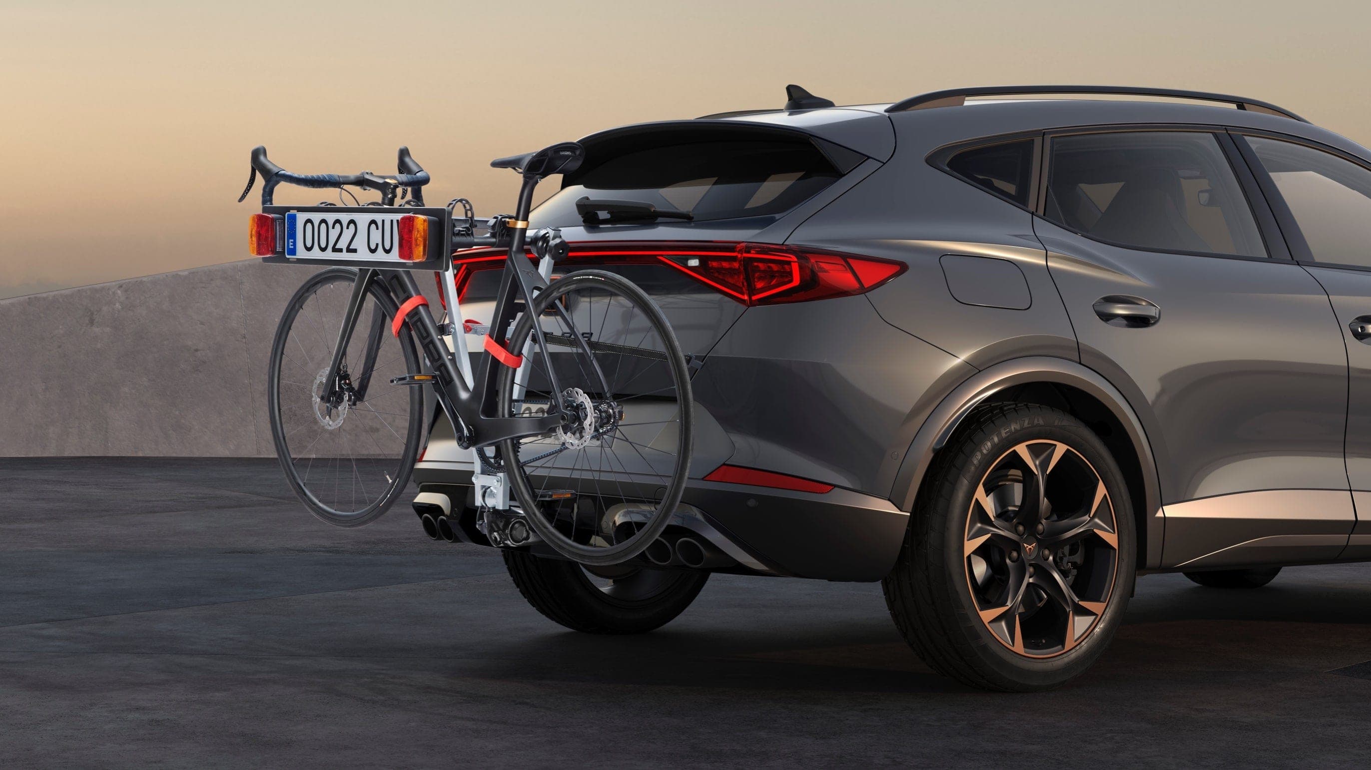 CUPRA Formentor bicycle bracket carrier