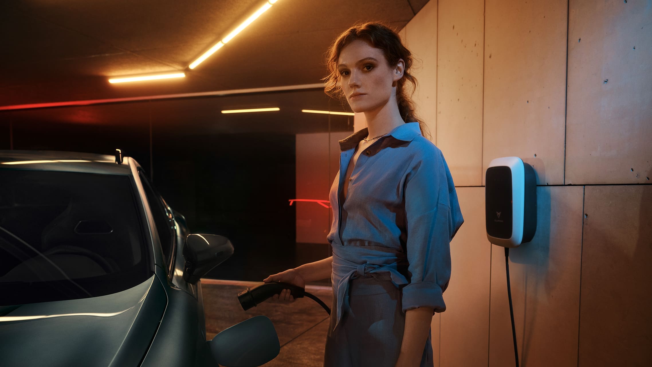 new cupra formentor e-hybrid with the cupra charguer