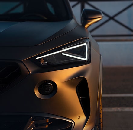cupra formentor vz5 with copper exhausts and carbon fibre diffuser 