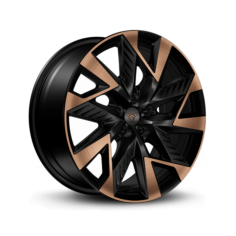 CUPRA Formentor available with 19” sandstorm copper wheel