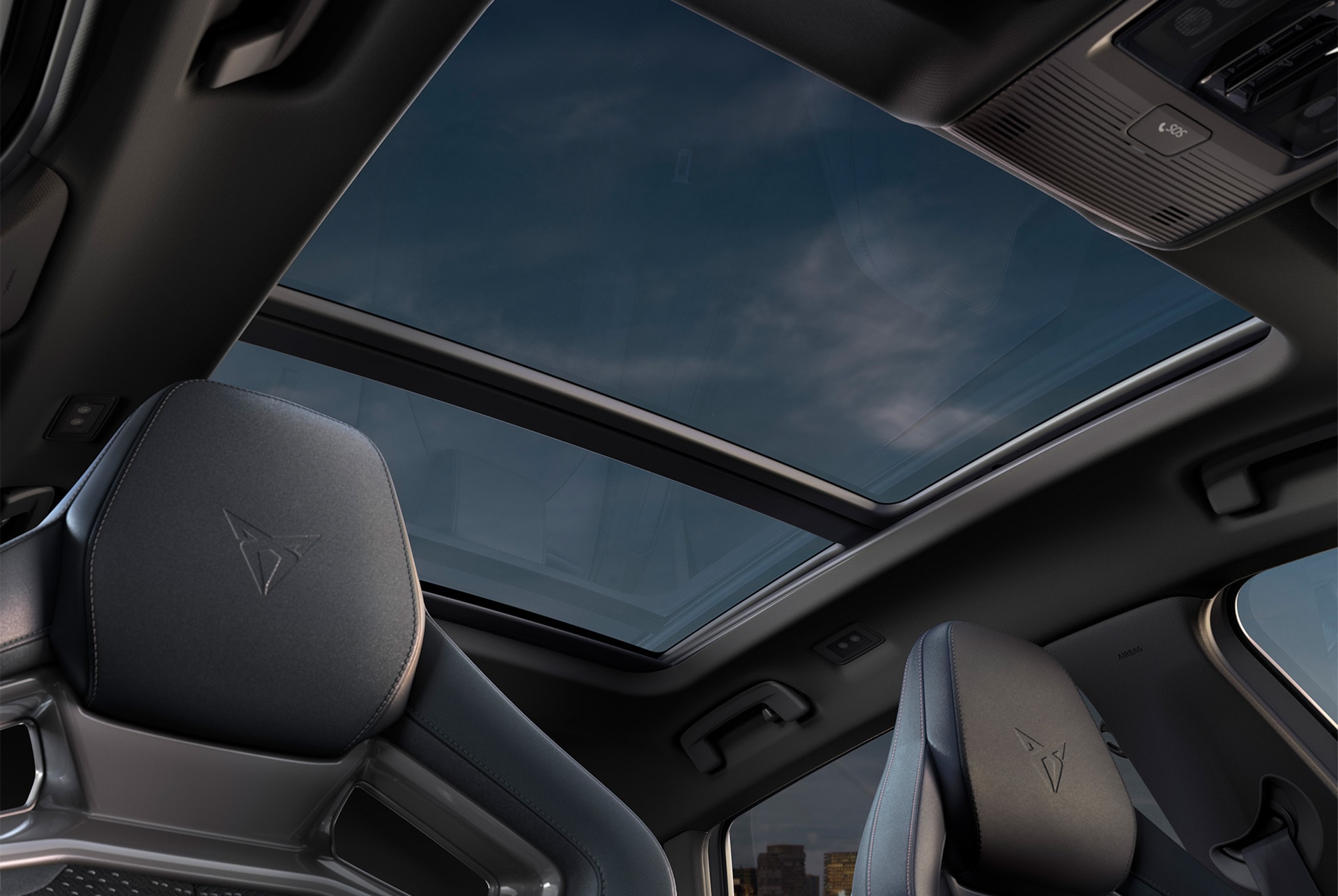 Image showing the openable roof of the CUPRA.