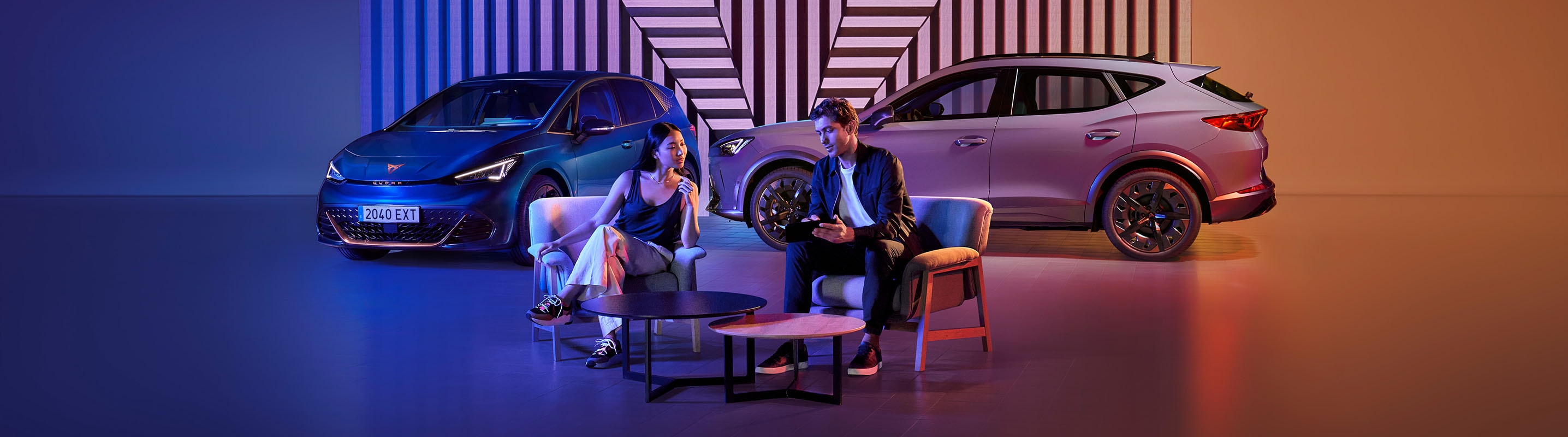 couple-with-cupra-formentor-dark-camouflage