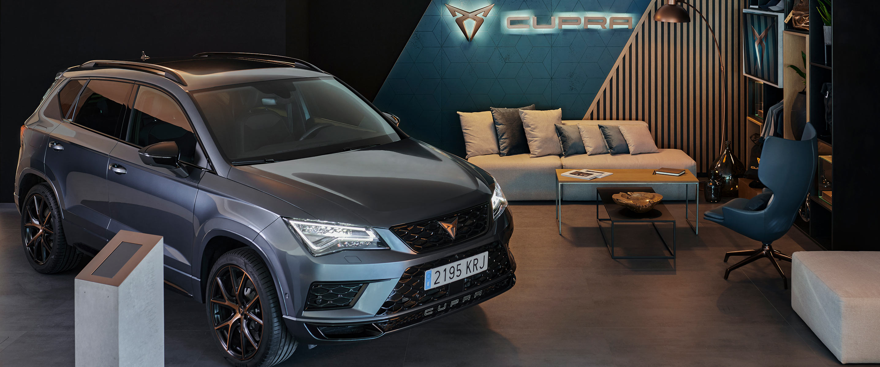 Το CUPRA Ateca στον εκθεσιακό χώρο