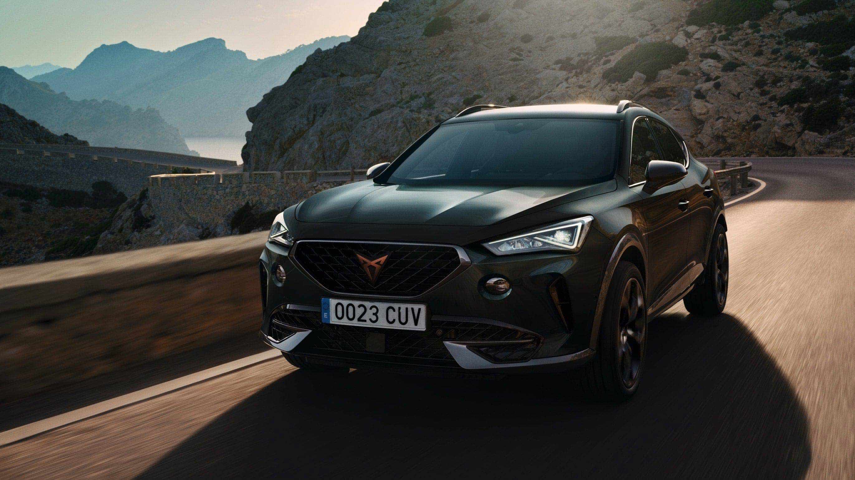 new cupra formentor with a 245hp hybrid engine
