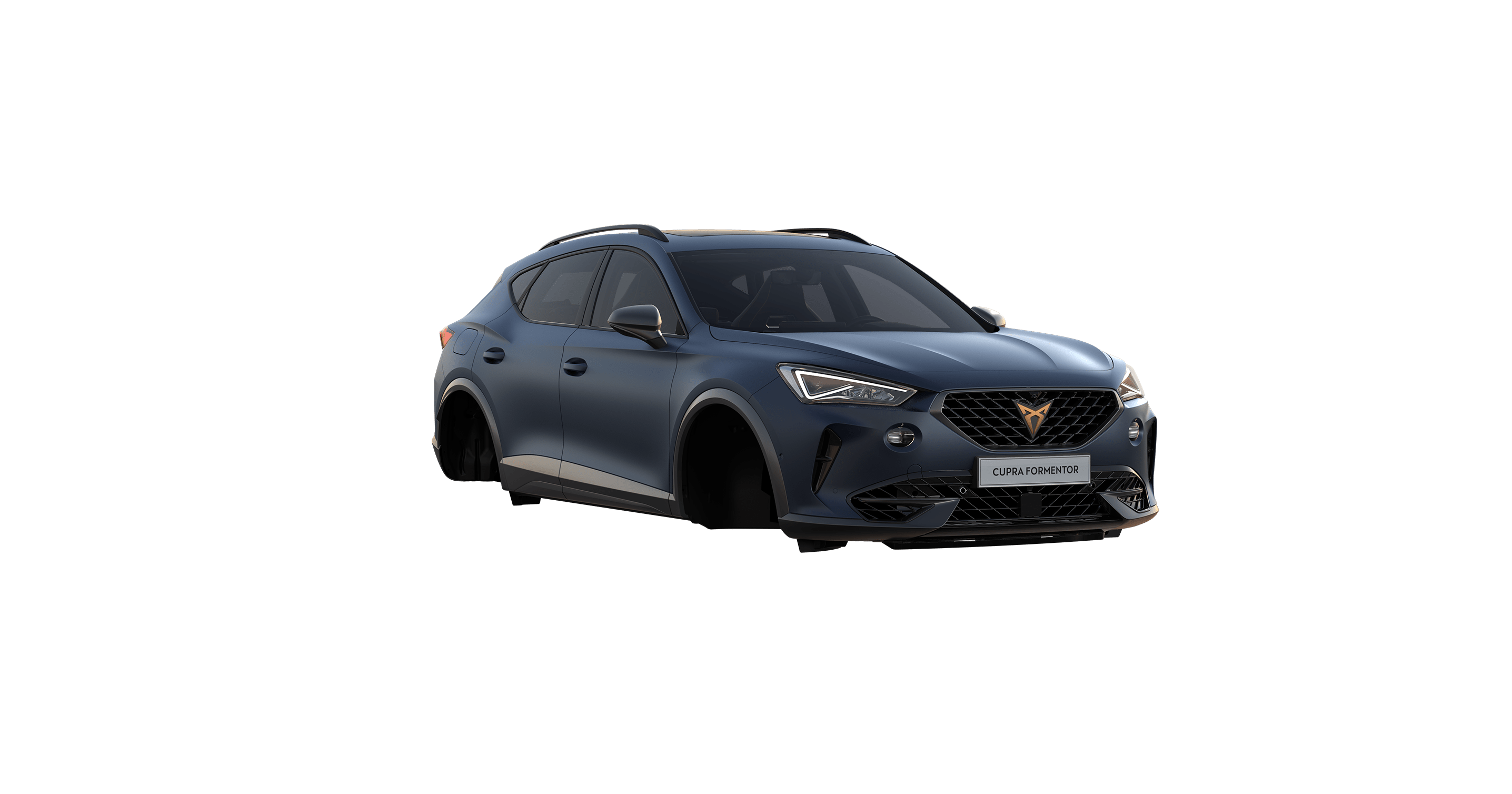 new cupra formentor .available in petrol blue matte colour