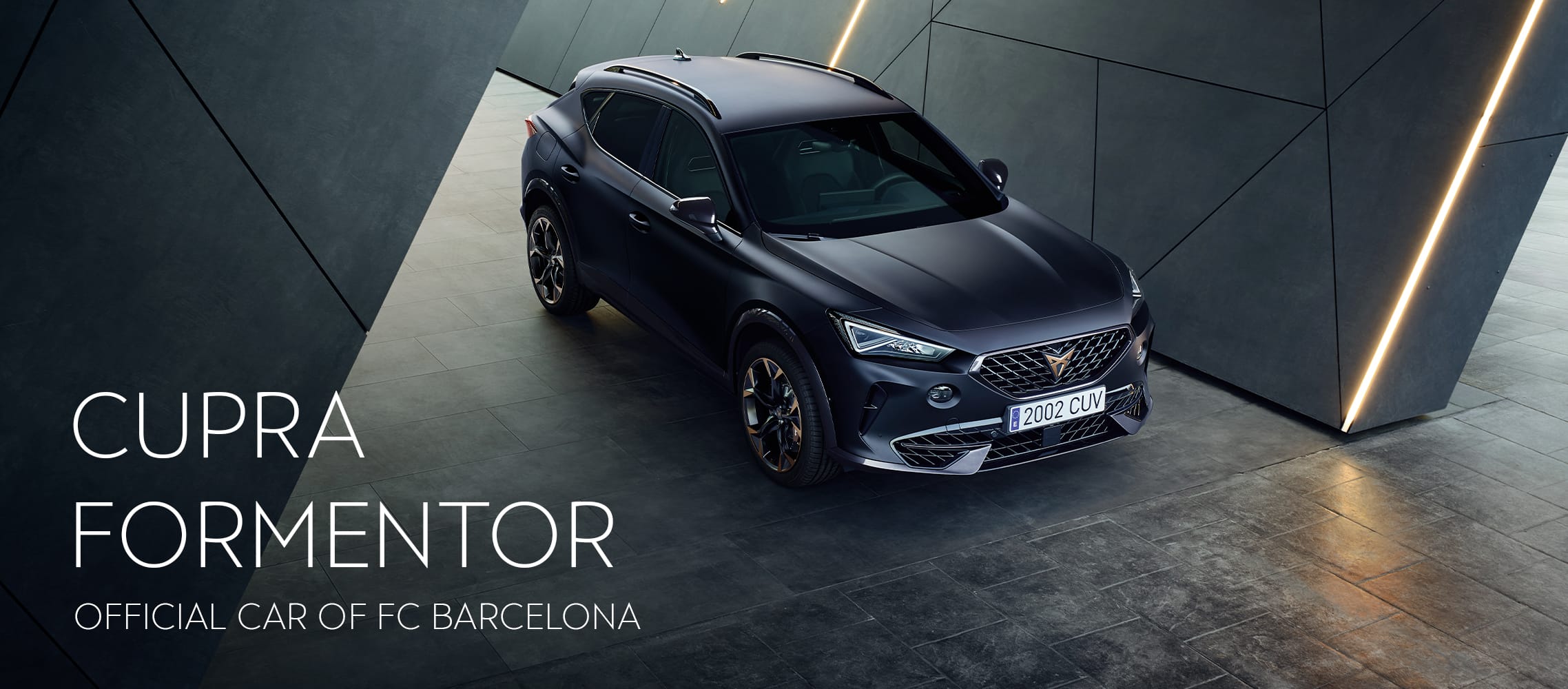 Το CUPRA Formentor επίσημο αυτοκίνητο της FC Barcelona