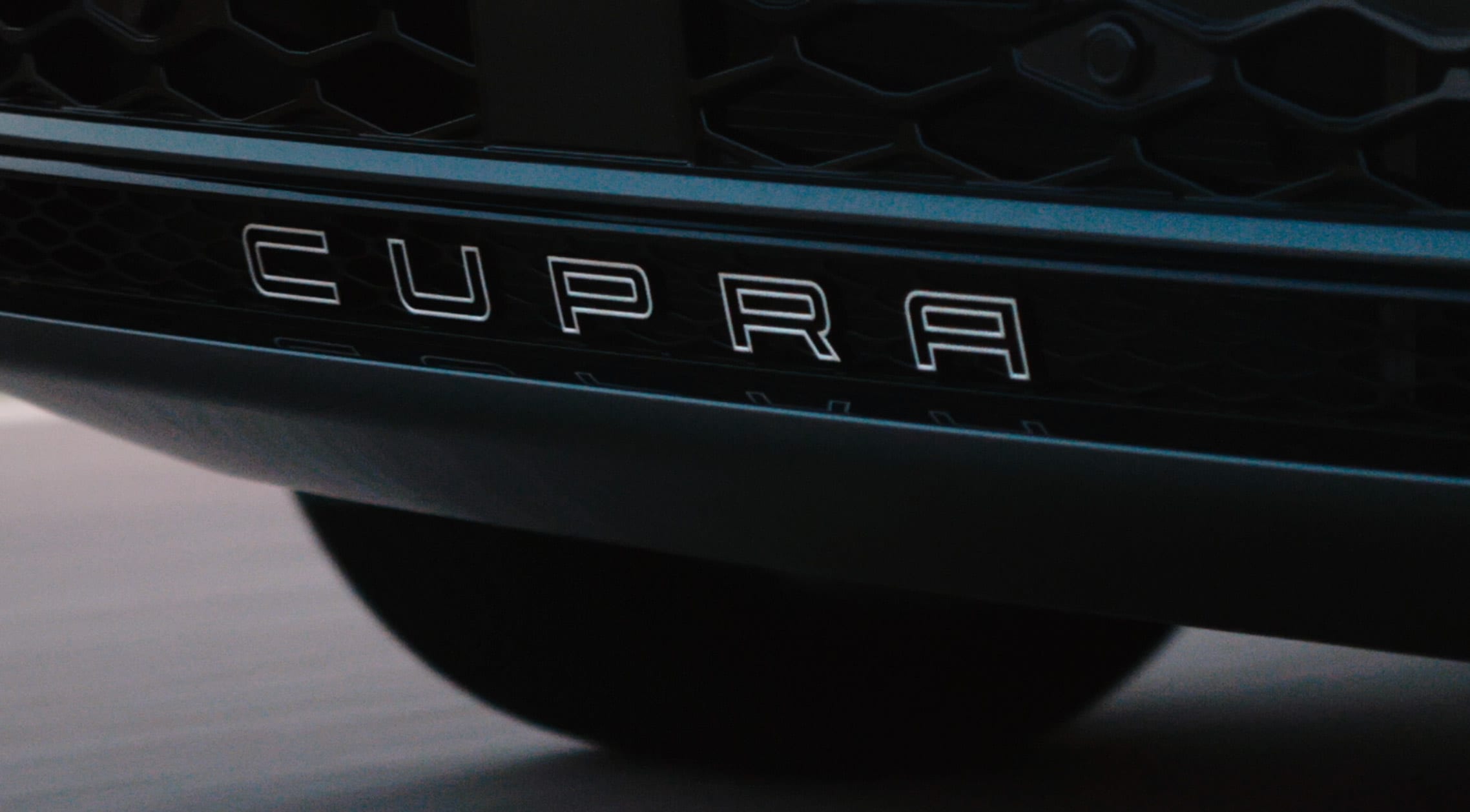 Το logo CUPRA στο CUPRA e-Racer