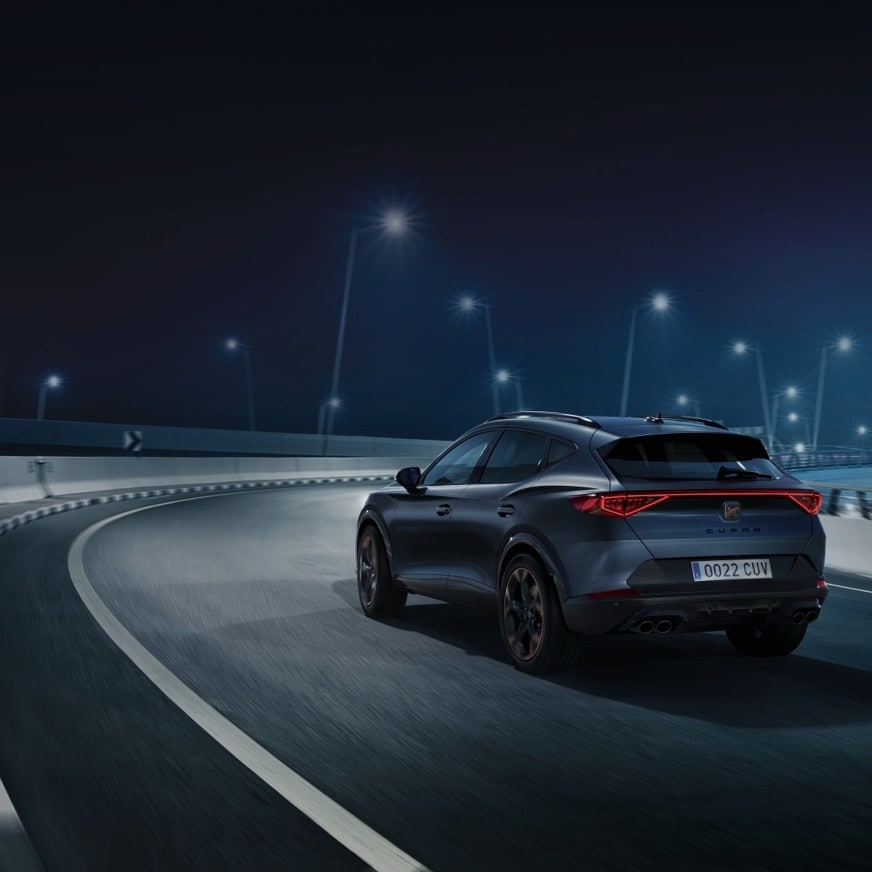 set area and speed limits cupra connect app