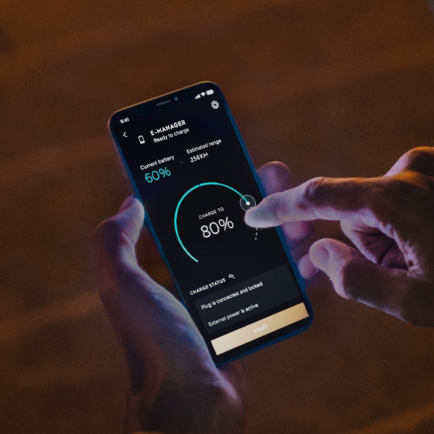 CUPRA Owner connected to my CUPRA app to set charging time