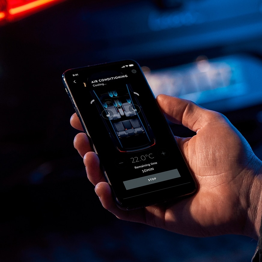 CUPRA Owner connected to my CUPRA app to set the temperature remotely
